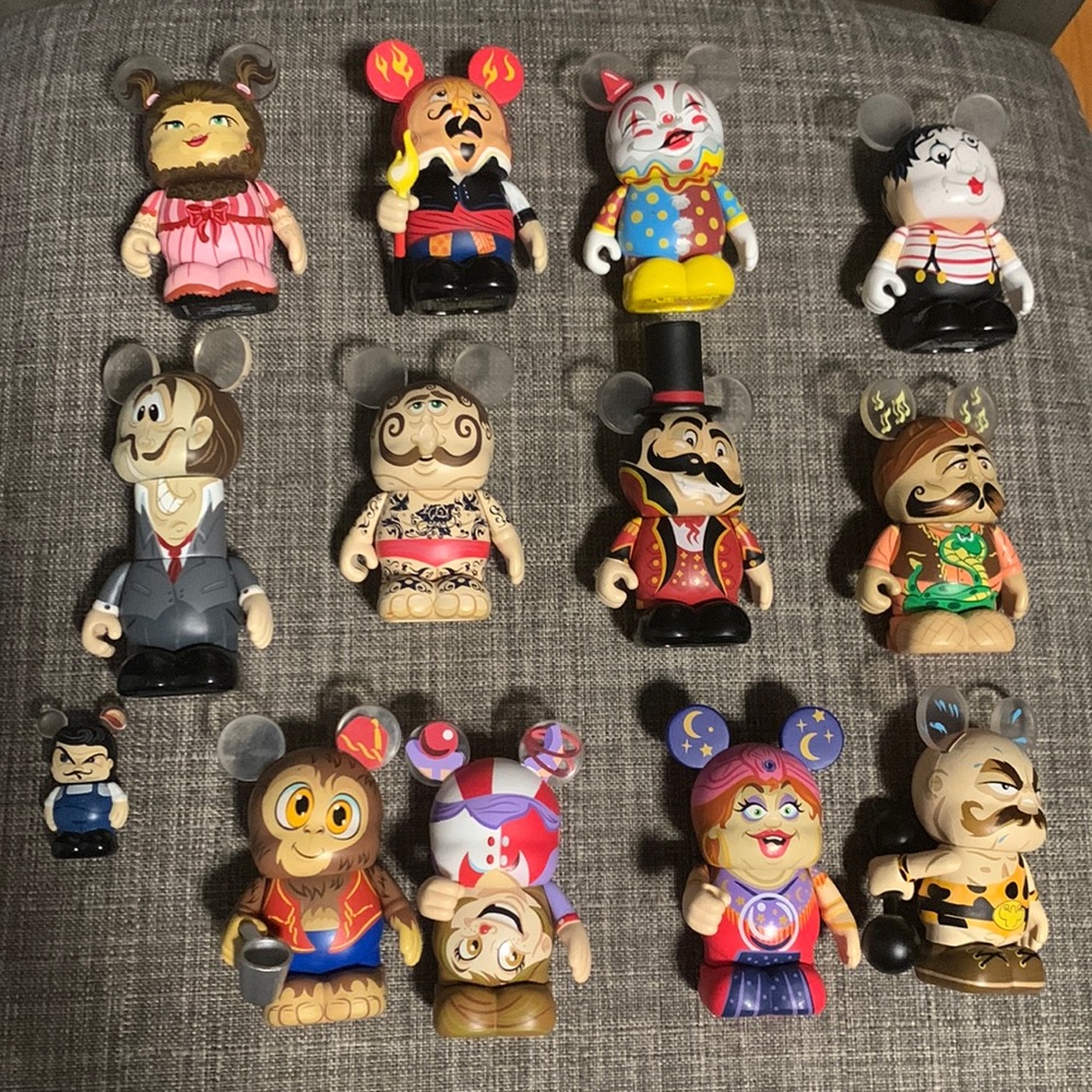 Disney Vinylmation Under The Big Top - Complete collection